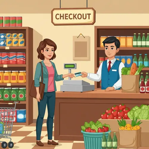 Traditional Retail Checkout Experience