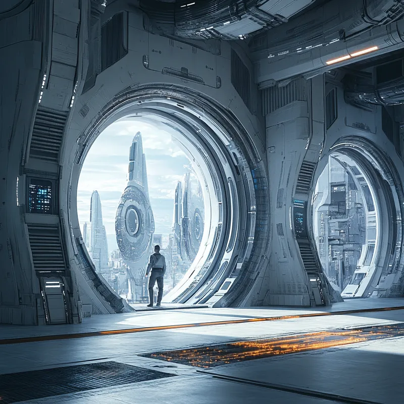 Futuristic Sci-Fi Environment Concepts Futuristic Sci-Fi Environment Concepts