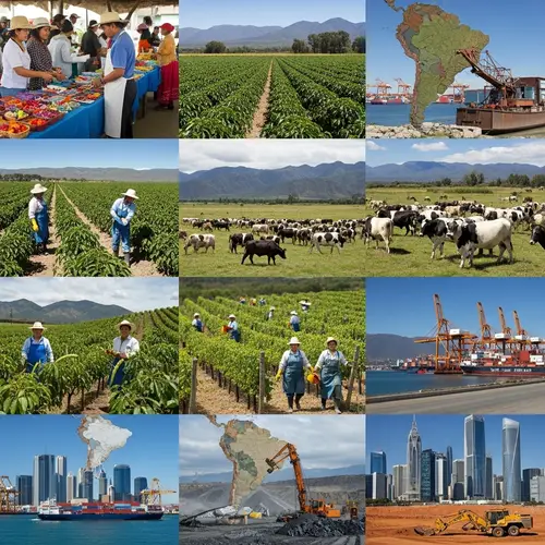 Economic Activities in South America