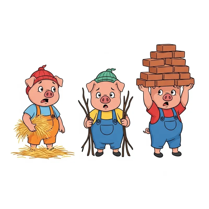 Brave Little Pigs: Building Homes for Safety