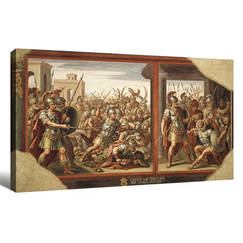 Chaotic Battle Scene: Crisis of the Third Century in Ancient Rome Chaotic Battle Scene: Crisis of the Third Century in Ancient Rome