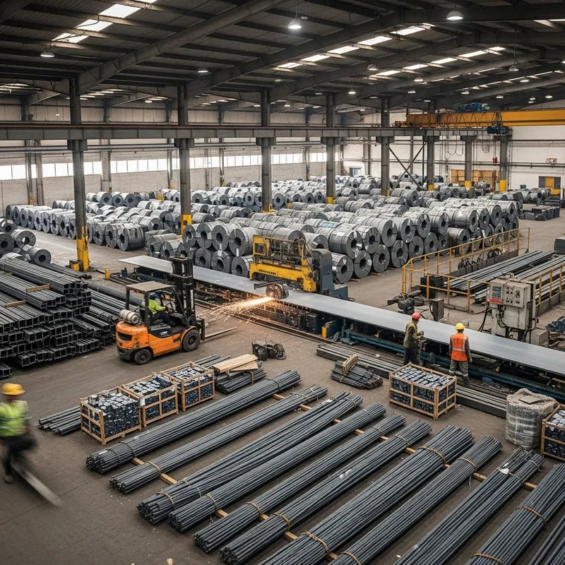 Egyptian Steel Warehouse: Hot Rolled Sheets, Cold Saw, Profiles & More