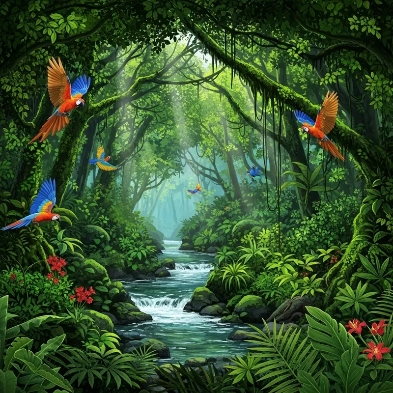 Tropical Jungle Adventure Unveiled