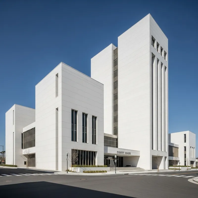 Minimalist Courthouse | Architectural Beauty Captured