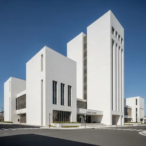 Minimalist Courthouse Design | Architectural Beauty