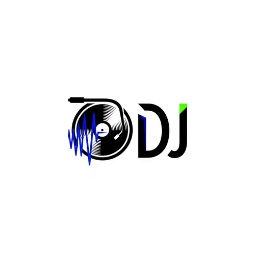 Minimalist DJ Logo Design - Custom Creations