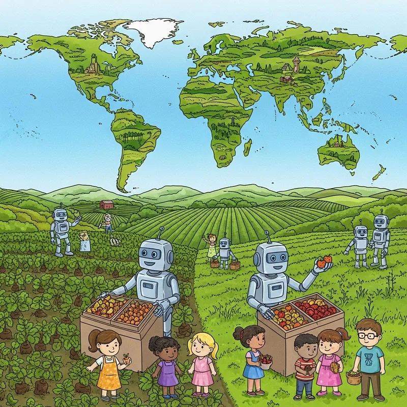 Global Harmony: Humans and Robots Transforming Agriculture Together Global Harmony: Humans and Robots Transforming Agriculture Together