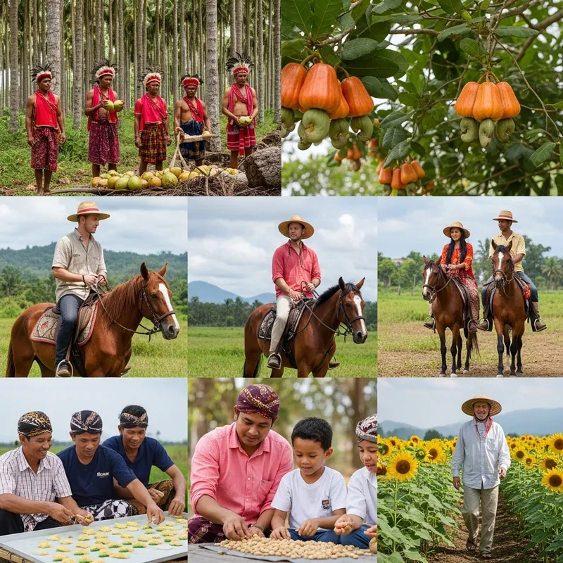 Cultural Harvests of Kalimantan, Sumba, Jawa & Sundanese Charm