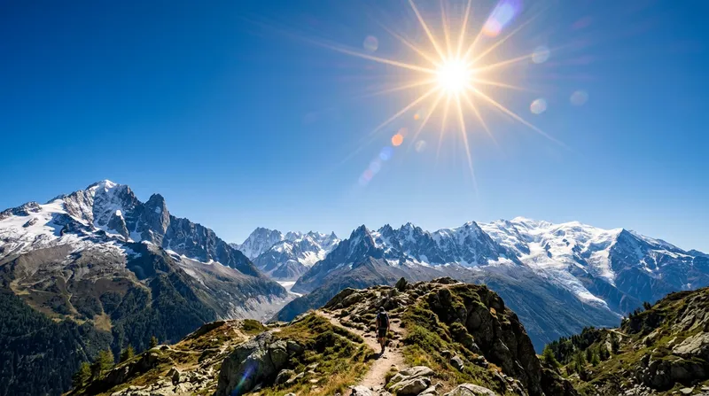 Cinematic Sunlight in a Clear Sky - 4K Imagery