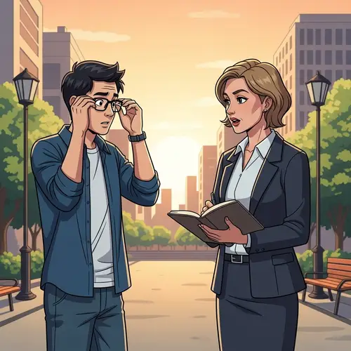 Engaging English Conversation in Urban Park | Website