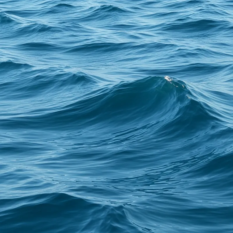 Ocean Waves: Abstract Aesthetic of Calming & Serene Artwork