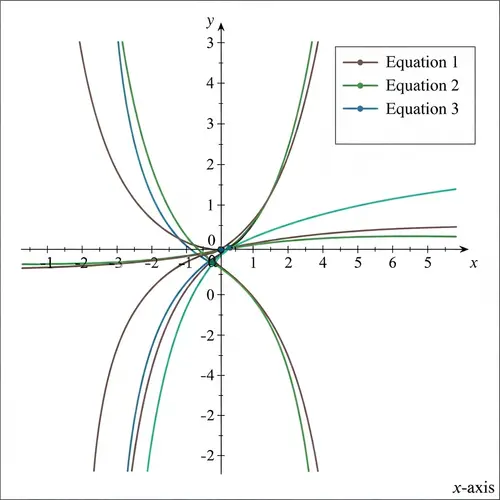 Nonlinear Systems of Equations Graph Illustration