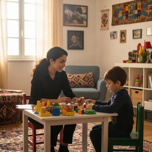 Child Therapy with Female Psychotherapist | Therapeutic Play