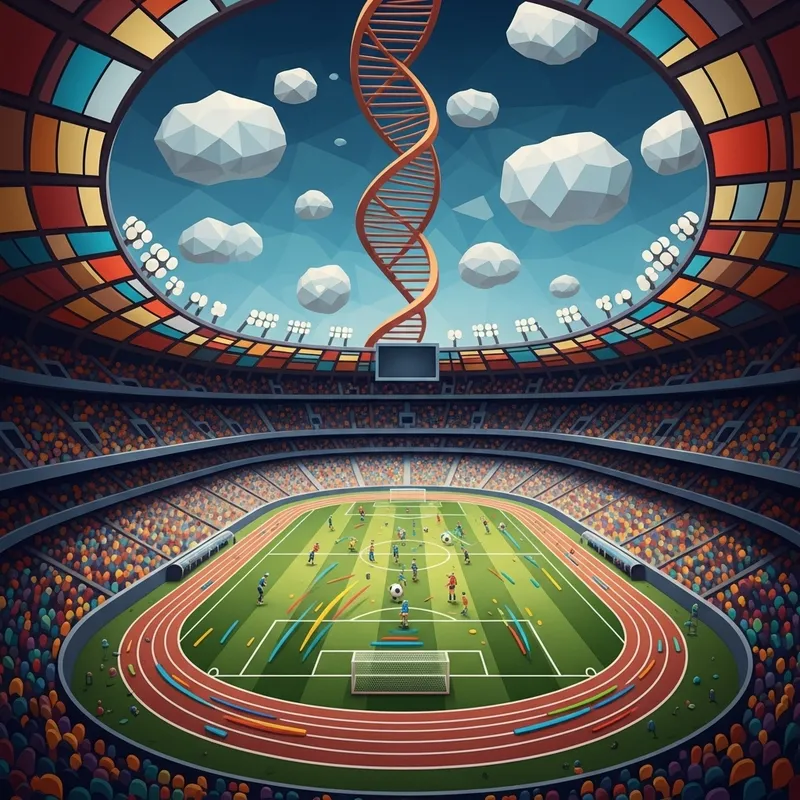 Surreal Soccer Stadium | Spiraling Stands, Unique Shapes Surreal Soccer Stadium | Spiraling Stands, Unique Shapes
