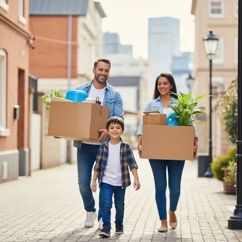 Joyful Family Moves to Vibrant City Home