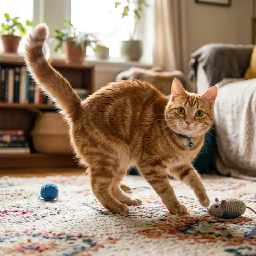 Playful Cat: Full of Energy and Excitement
