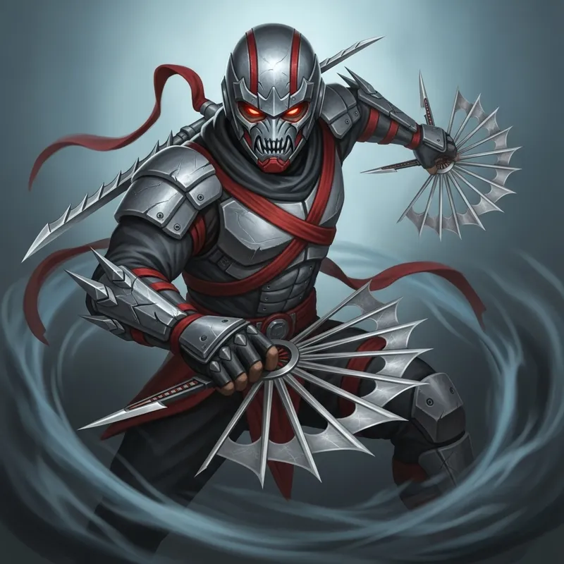 Hayabusa - Stealthy Ninja Warrior with Precision, Agility & Stealthy Abilities