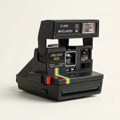Classic Polaroid OneStep 600 Instant Camera