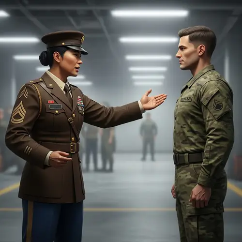 Military Conversation: Leadership in Action