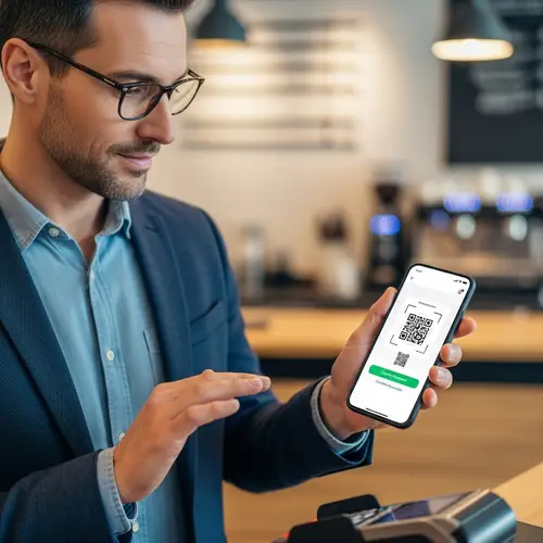 Tech CEO Lookalike Making Digital Payment