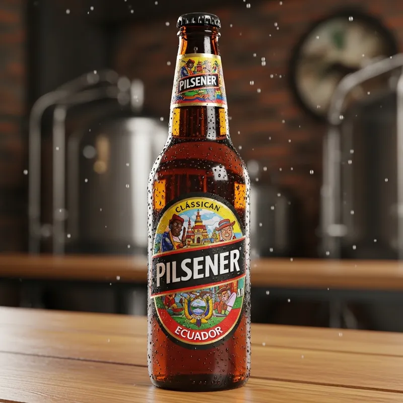 Epic Ecuadorian PILSENER Beer in Glass Bottle | Authentic Flavor Epic Ecuadorian PILSENER Beer in Glass Bottle | Authentic Flavor