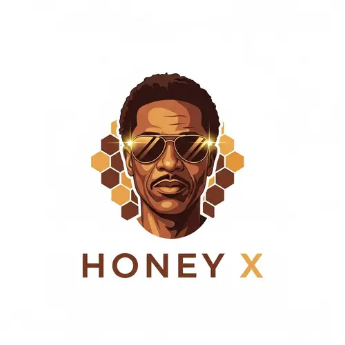 Honey X Logo Design: Beauty Brand Identity