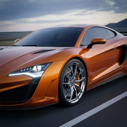 Detailed 3D Sport Car Image | Aerodynamic Design