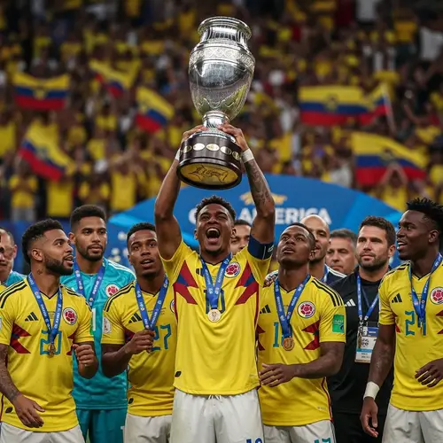 Colombian National Team's Victory in Copa America Tournament