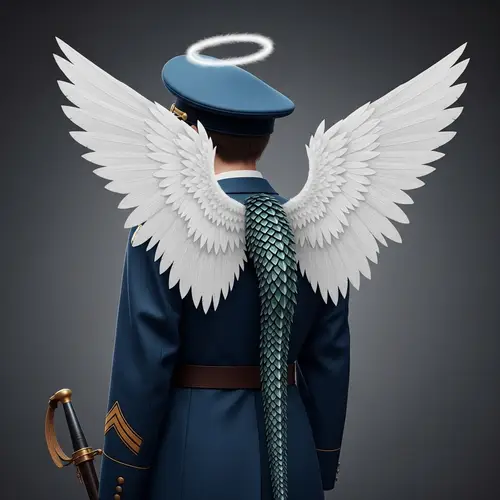 Fantastical Uniform with Wings - Imaginative Apparel