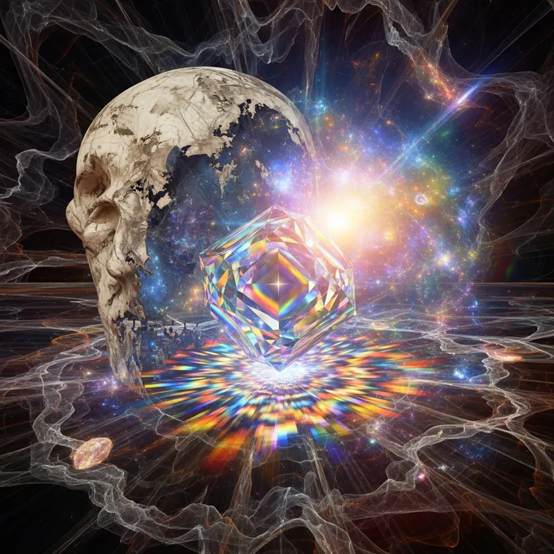 Rebirth in Abstract Art - Eternal Transformation