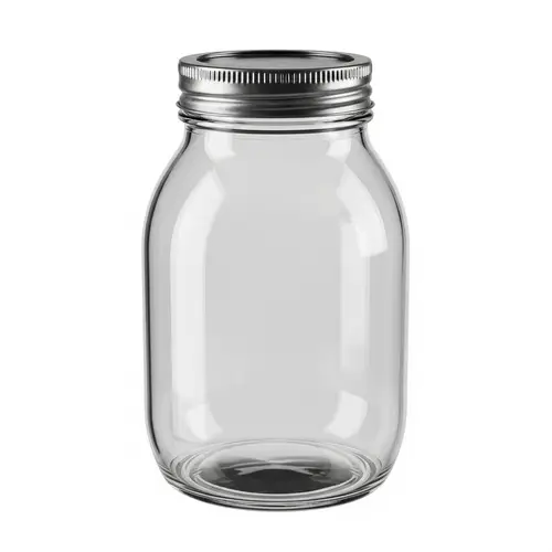 Elegant Classic Glass Jar for Your Home
