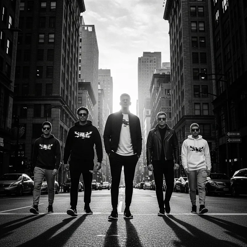 Modern Streetwear Meets Film Noir in Urban Thrillers