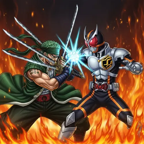Zoro vs. Power Ranger Fight: Epic Battle Scene Revealed
