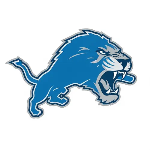 Detroit Lions Logo Realistic - Fierce Design