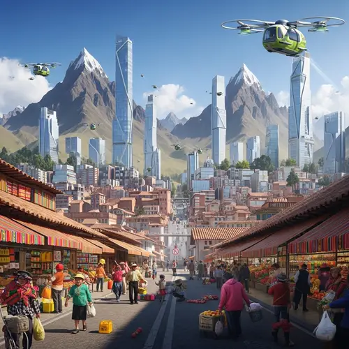 Peru 2035: Futuristic Cities Among Andean Peaks