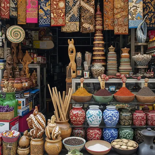 Abstract Realism Showcase of UMKM in Indonesia