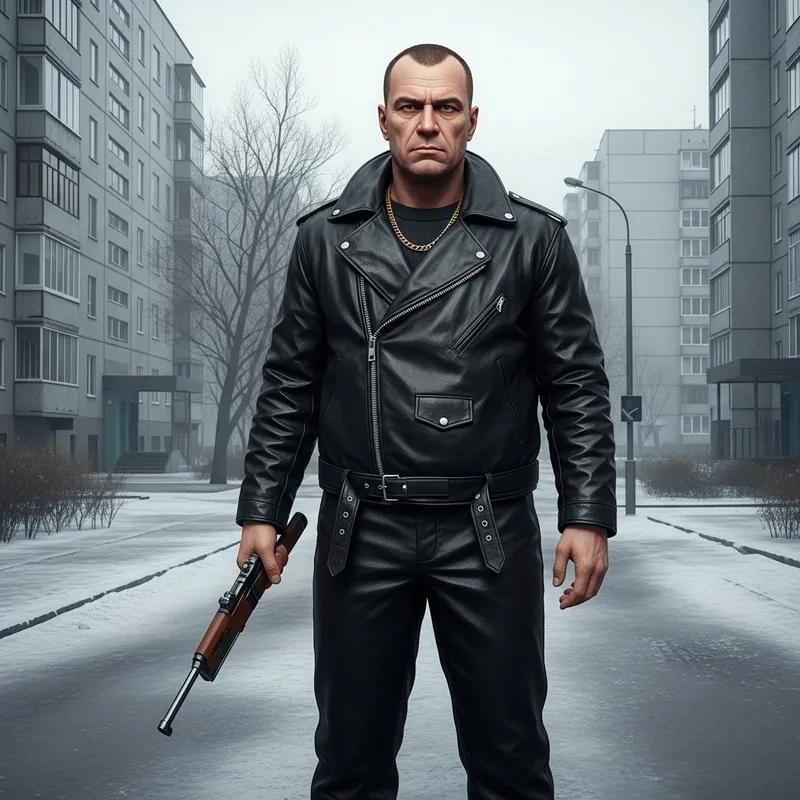 Russian Gangster - Authentic 1990s Stereotype Russian Gangster - Authentic 1990s Stereotype