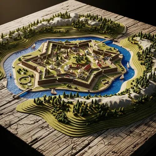 Explore Shivaji Maharaj's 3D Fort Map