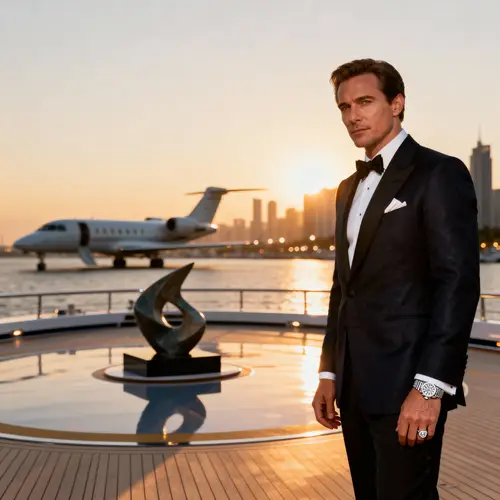 Cinematic Portrait of an Ultra-Wealthy Man