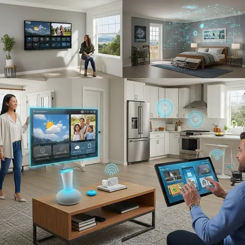 Smart Home: Contemporary Tech-Savvy Living Experience