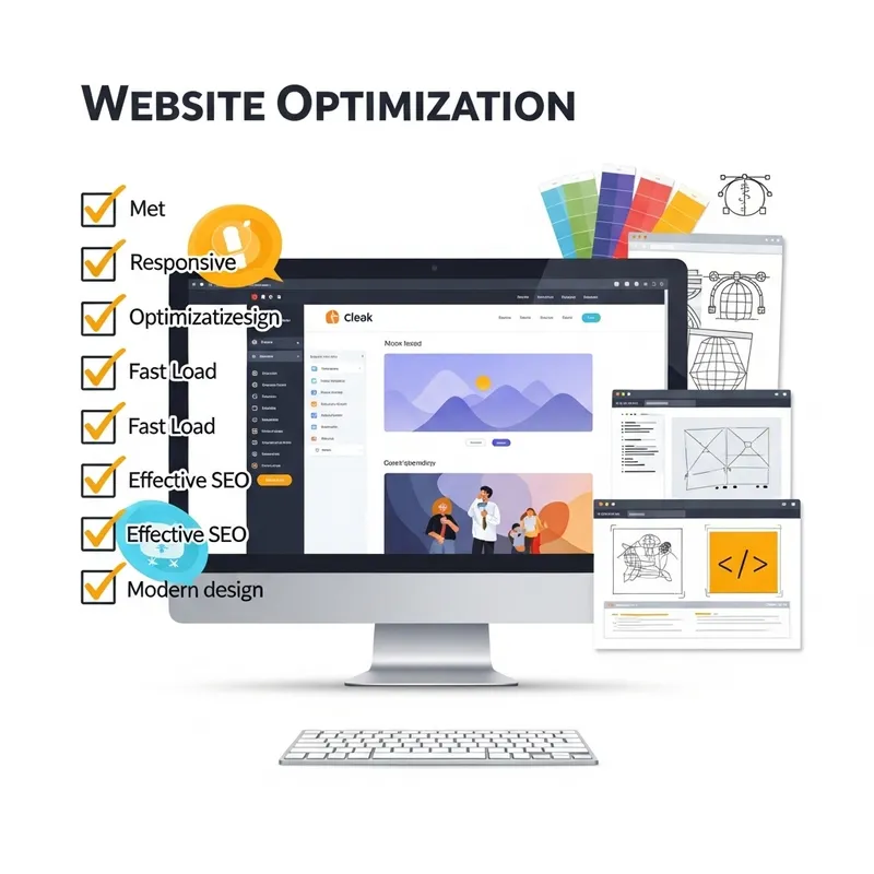 Effective Website Optimization with Modern Design