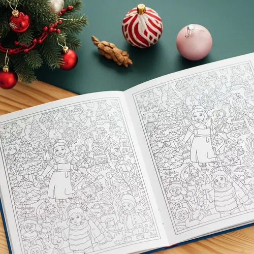 Coloring Book Christmas – Fun Holiday Activities