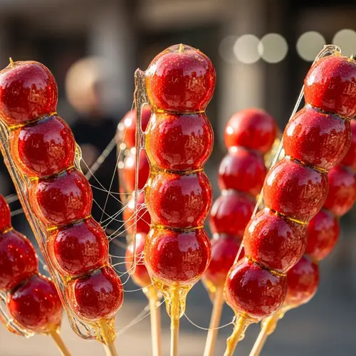 Tanghulu: Traditional Chinese Hard Candy Coated Fruits