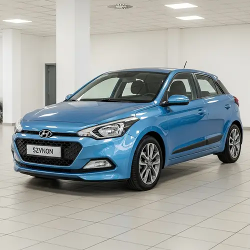 2015 Hyundai i20 in Pristine Blue Finish - Showroom Condition