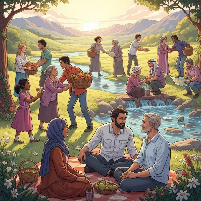 Inclusive and Harmonious World of Equality and Freedom