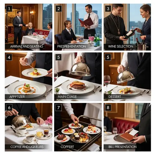 Luxury Restaurant: Exceptional Service Sequence