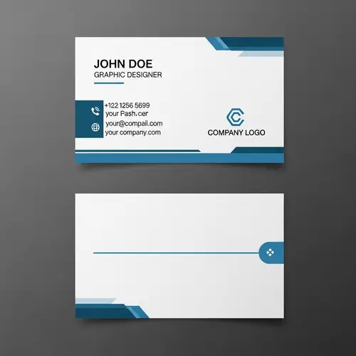 Professional Business Card | John Doe, Graphic Designer