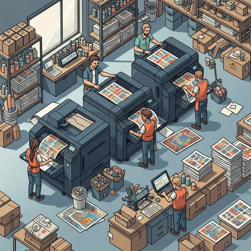 Real Life Digital Print Shop: Advanced Color Progress