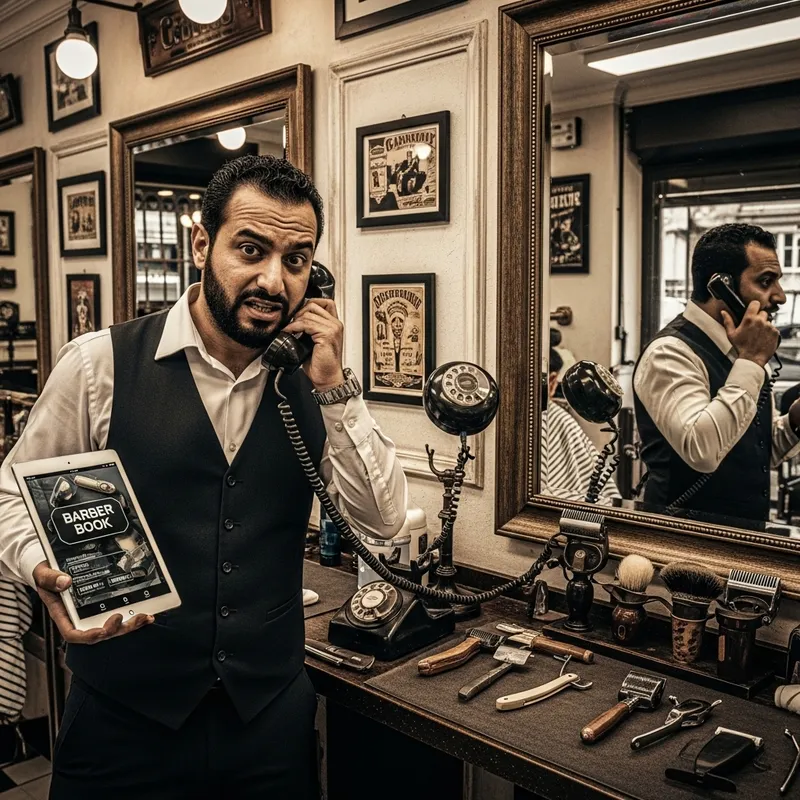 Vintage Barbershop: A Day in the Life of a Busy Barber