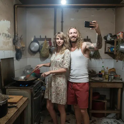 Rustic Kitchen Life: Candid Cooking Moments